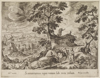 TvB G 2144
<br/>
Barmhartige Samaritaan (5)
<br/>
<em>Passe I, Crispijn de (1564-1637)</em>